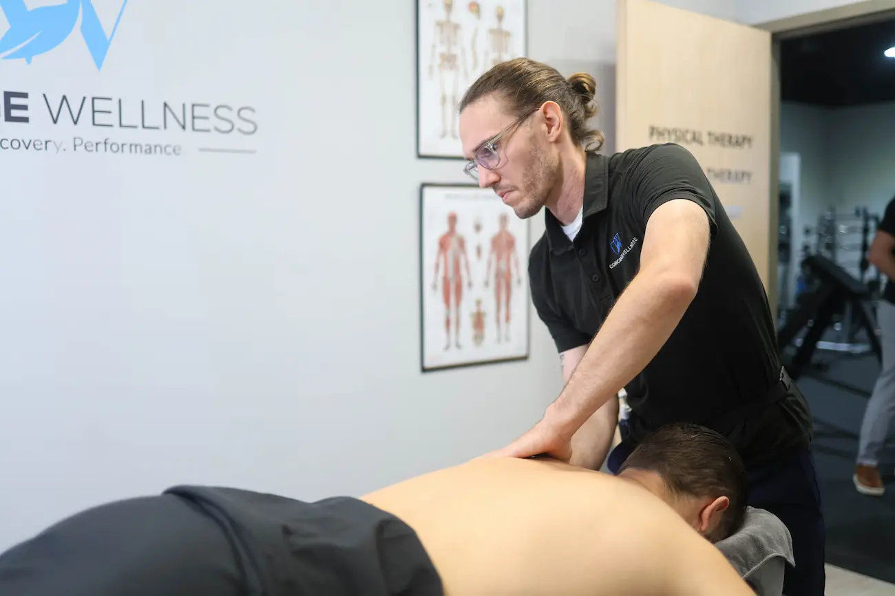 Dr. Wade providing guidance and treatment